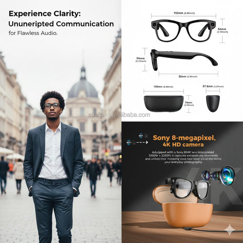 M02 Ultra AI: POV Camera Glasses & Real-Time Translation